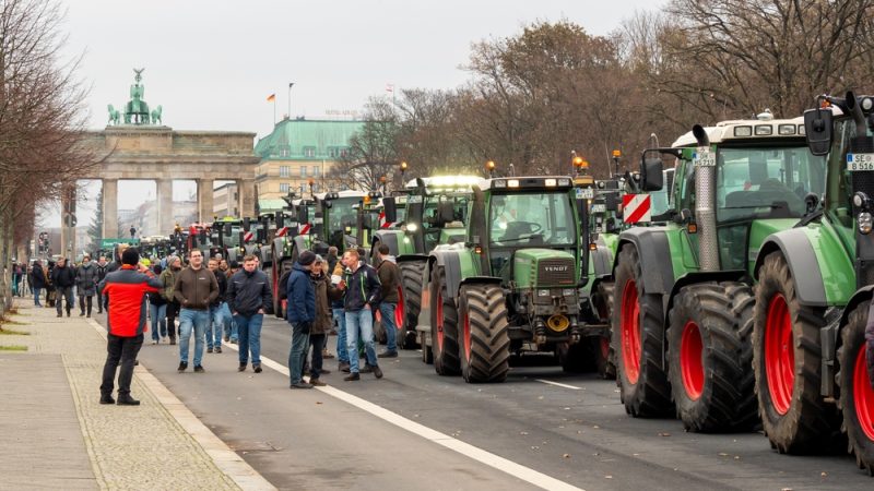 Regular farmer protests – and the accompanying dramatic photos – ensured that nature protection remained a constant talking point in the run up to elections.